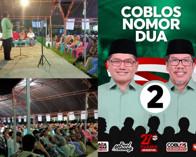 Safari Politik Paslon Naga Bonar di Paleleh Barat, Bowo Timumun Jamin Program Gercep