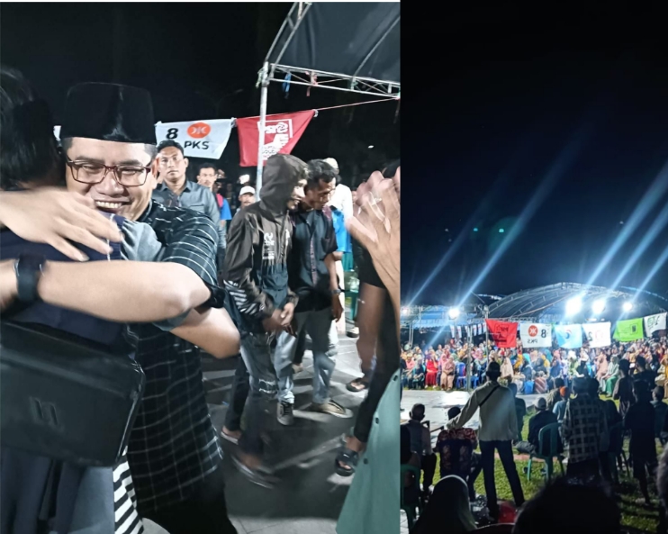 Dicintai Warga, Pasangan Urut 2 Bowo-Nasir Ingin Tingkatkan Taraf Hidup Masyarakat 