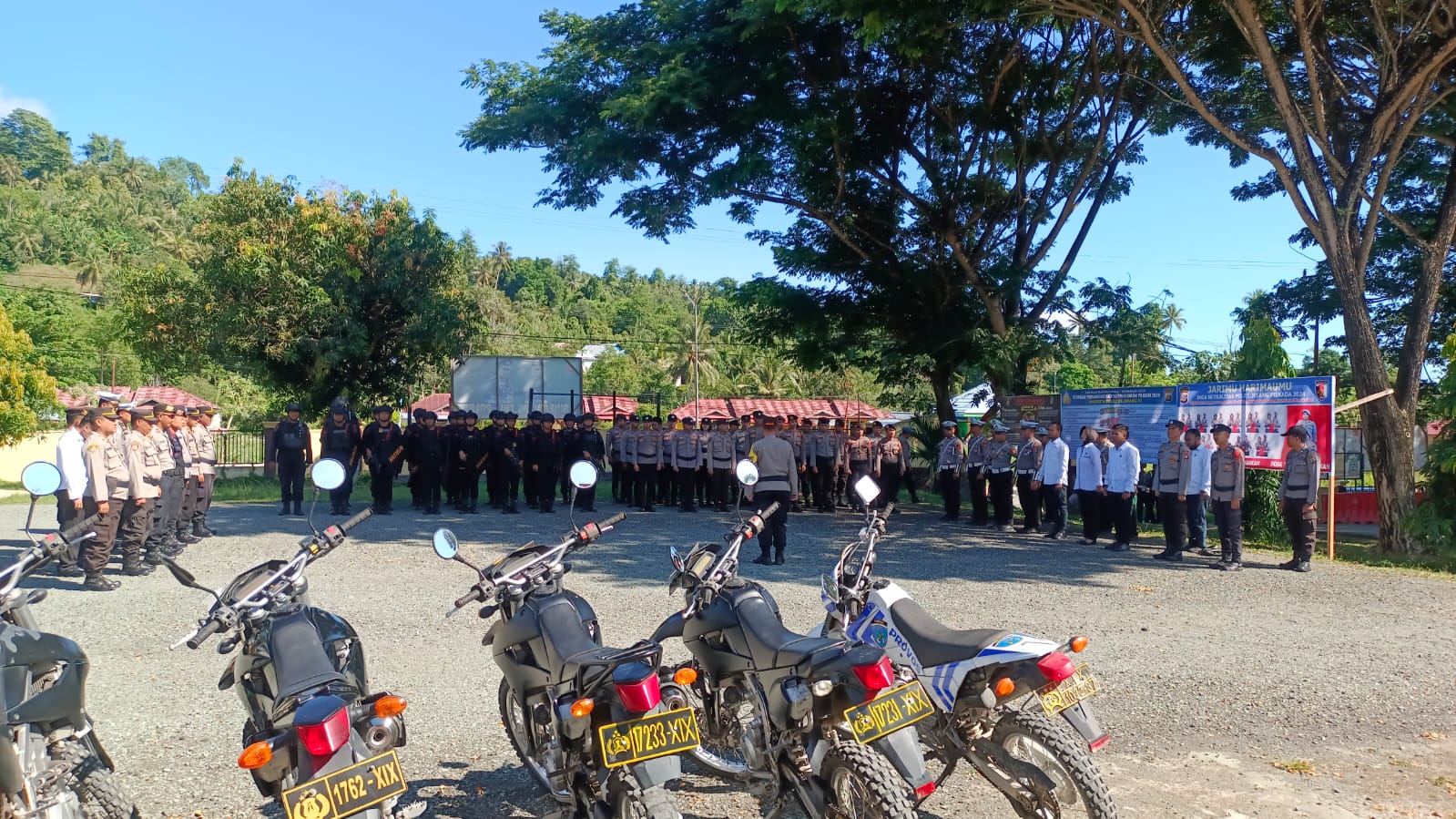 Jelang Debat Publik Kedua Paslon Bupati-Wabup, Polres Buol Terjunkan 171 Personel