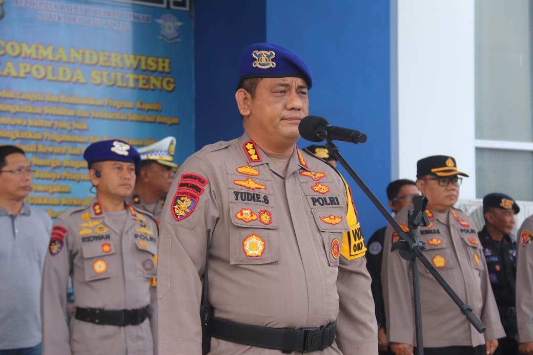 Terjunkan 550 Personel, Polda Sulteng Perketat Pengamanan Debat Publik Ketiga Pilgub