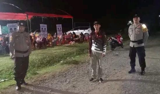 Polres Buol Amankan Kampanye Tim Pemenangan Cagub-Cawagub Sulteng AA-AKA