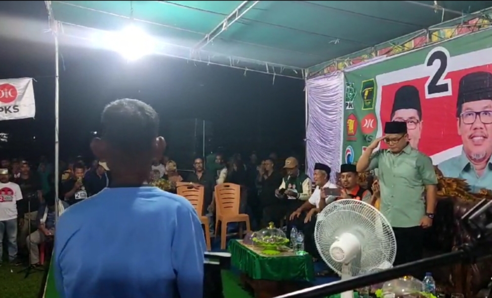 Pendukung Paslon Urut 1 Mengabdi, Beralih Dukungan Ke Naga Bonar
