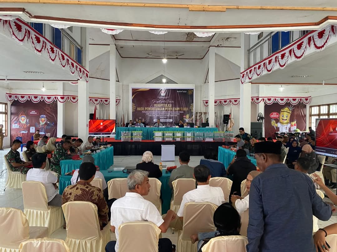 Rekapitulasi Hasil Perhitungan Perolehan Suara Pilkada Buol 2024