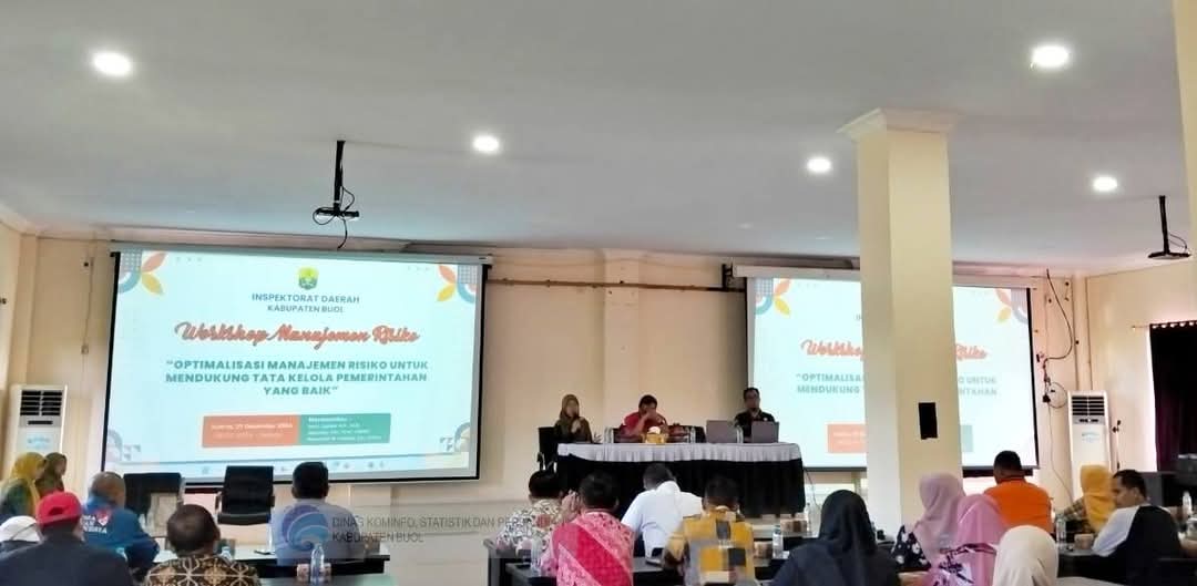 Wujudkan Tata Kelola Pemerintahan yang Baik, Pemda Buol Gelar Workshop Manajemen Resiko