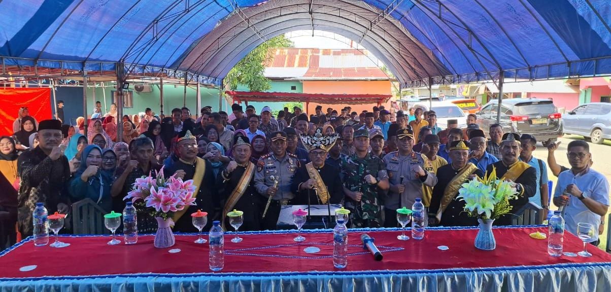 Temui Forum Komunikasi Kepala Desa, Kapolres Buol : Mari Ciptakan Kamtibmas Kondusif