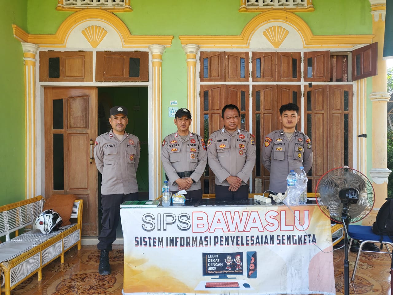 Pasca Penetapan Paslon Bupati Buol Terpilih, Subsatgas Polsek Biau Kembali Gelar Patroli