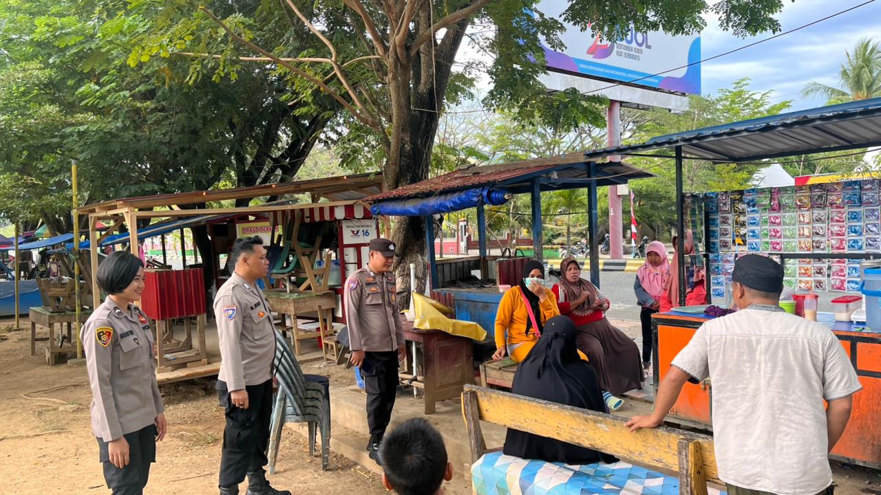 Jaga Kondusifitas, Ini Himbauan Subsatgas Binmas Polres Buol Saat Kunjungi Warga