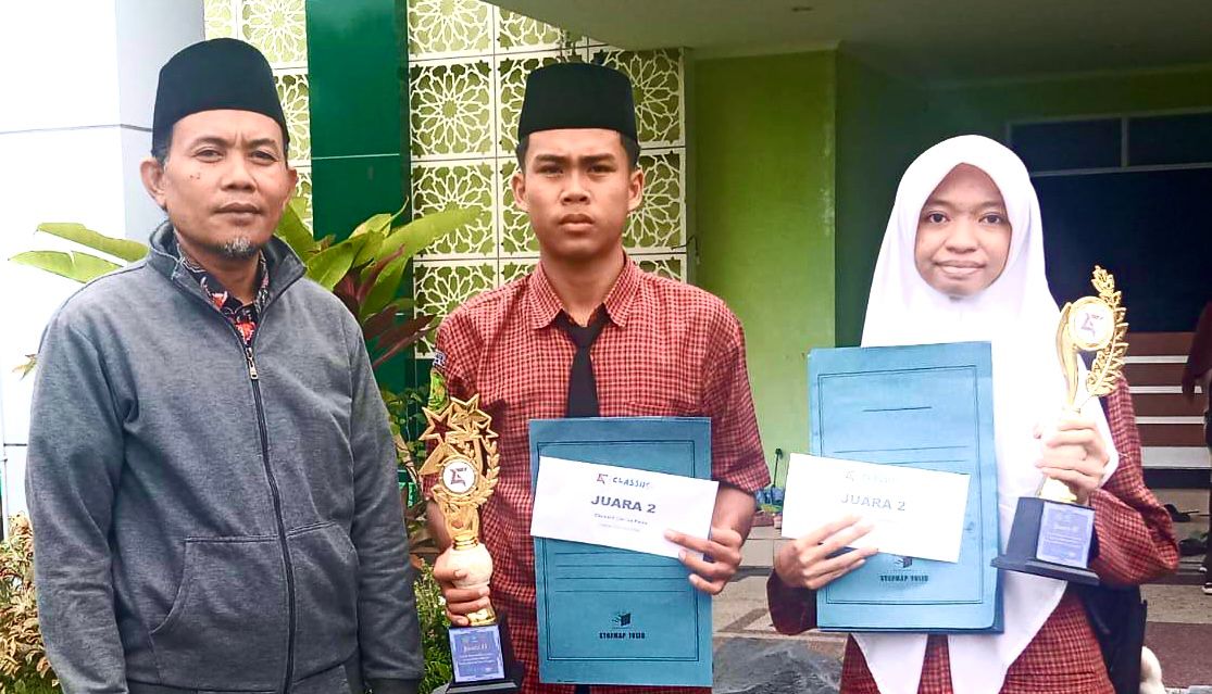 Lomba Tilawah dan Kaligrafi di MAN IC Lombok Timur, Dua Siswa MAN 1 Lotim Raih Juara