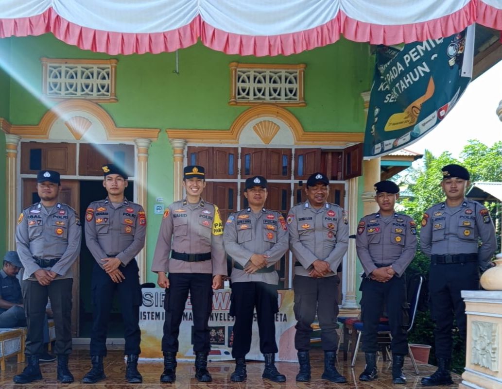Pasca Penetapan Bupati Terpilih Pilkada 2024, Polres Buol Sambangi Kantor Bawaslu dan KPU
