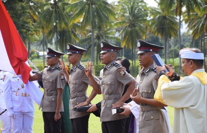 Satu dari Tiga Bintara Polri Asal Buol Raih Prestasi Cendekia Diktuba Gelombang II Tahun 2024
