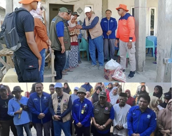 Sekretaris Daerah dan Tim BMKG Tinjau Wilayah Terdampak Gempa di Desa Lakuan Buol