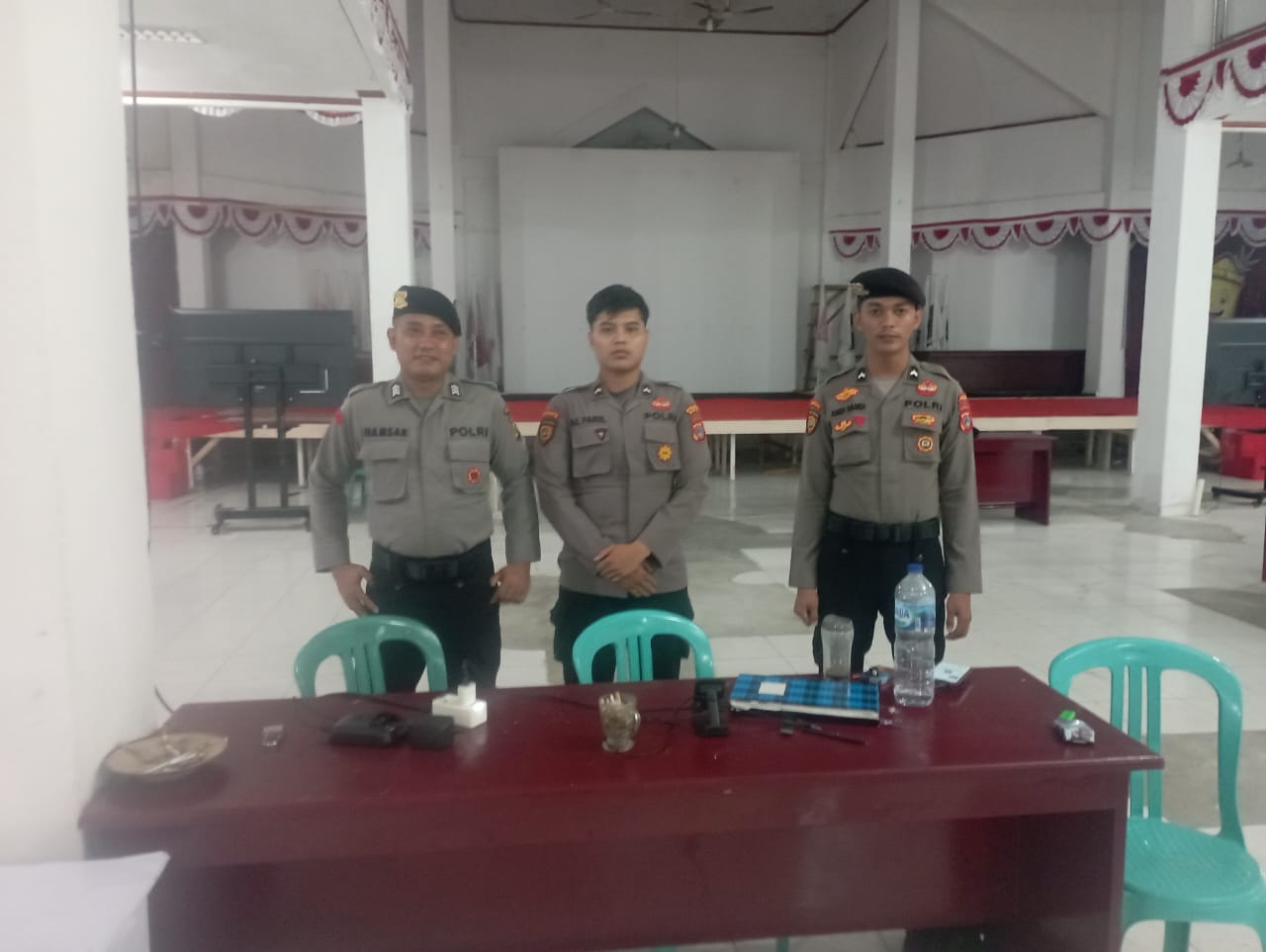 Polres Buol Lakukan Pengamanan, Pastikan KPU Buol Aman