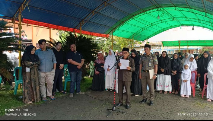 Penghormatan Terakhir Pemda Ke Mantan Bupati Buol, Drs. H. Abdul Karim Hanggi, APT