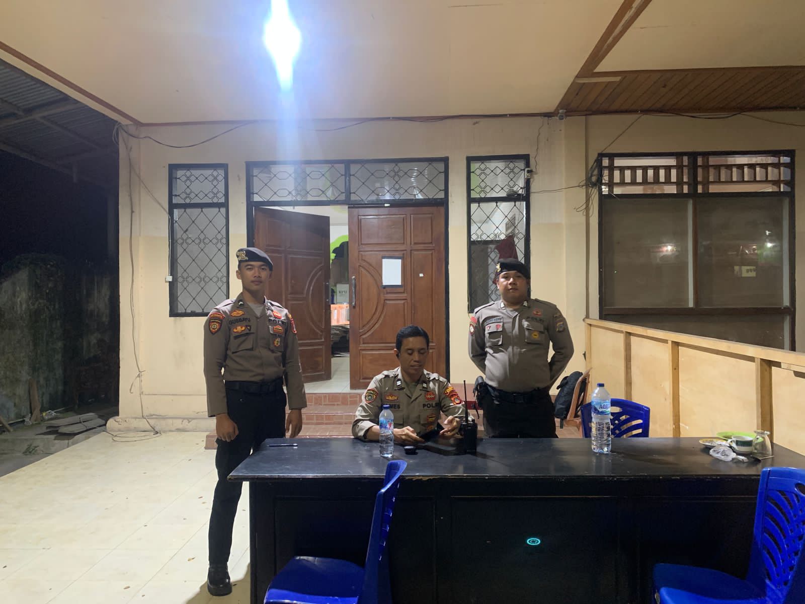 Satgas Preventif Tingkatkan Patroli Malam Kantor Penyelenggara Pilkada Buol Jelang Putusan MK