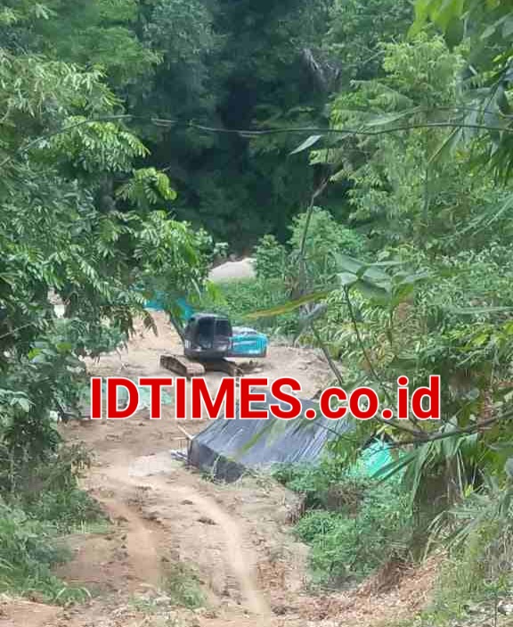 Aktivitas Tambang Emas Kini Terungkap Di Bantaran Sungai Buyandi.Kabupaten Bolaang Mongondow Timur.