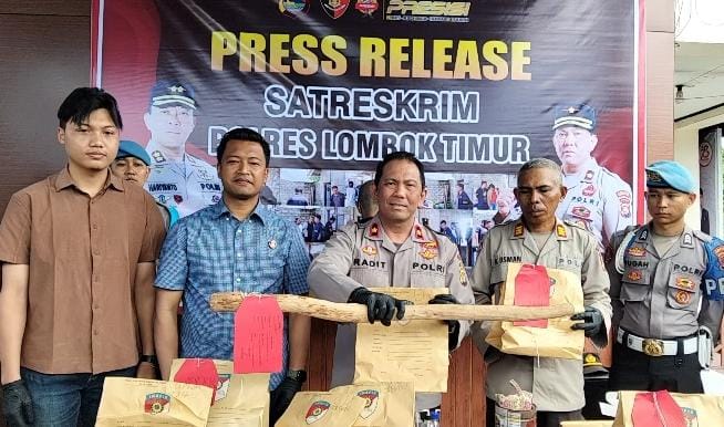 Slingkuh Berujung Nyawa Melayang, Kayu Sulaiman Menjadi Bukti, HL Kini Pasrah di Borgol