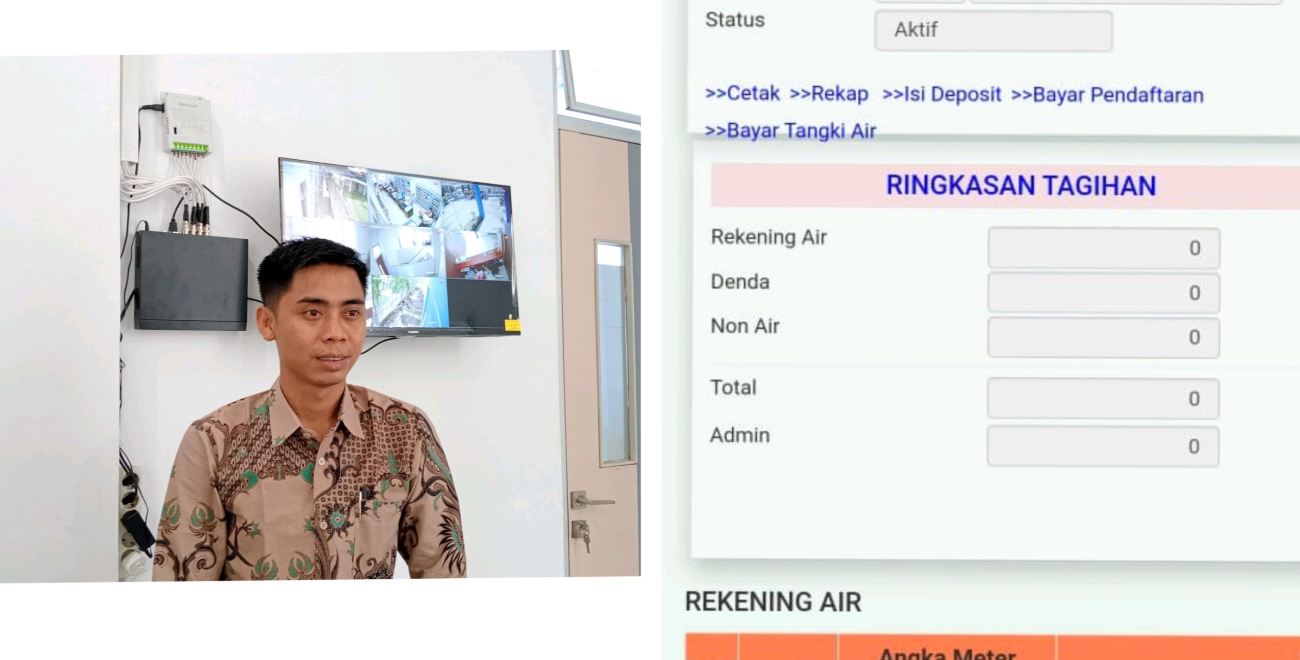 Plt Direktur PDAM Lotim Tegaskan Jajaran Direksi dan Staf Taat Pembayaran