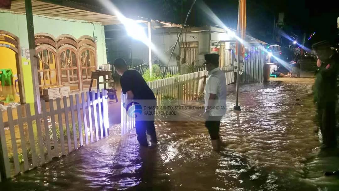 Bupati Buol Tinjau Lokasi yang Terdampak Banjir dan Kerusakan Akibat Angin Kencang