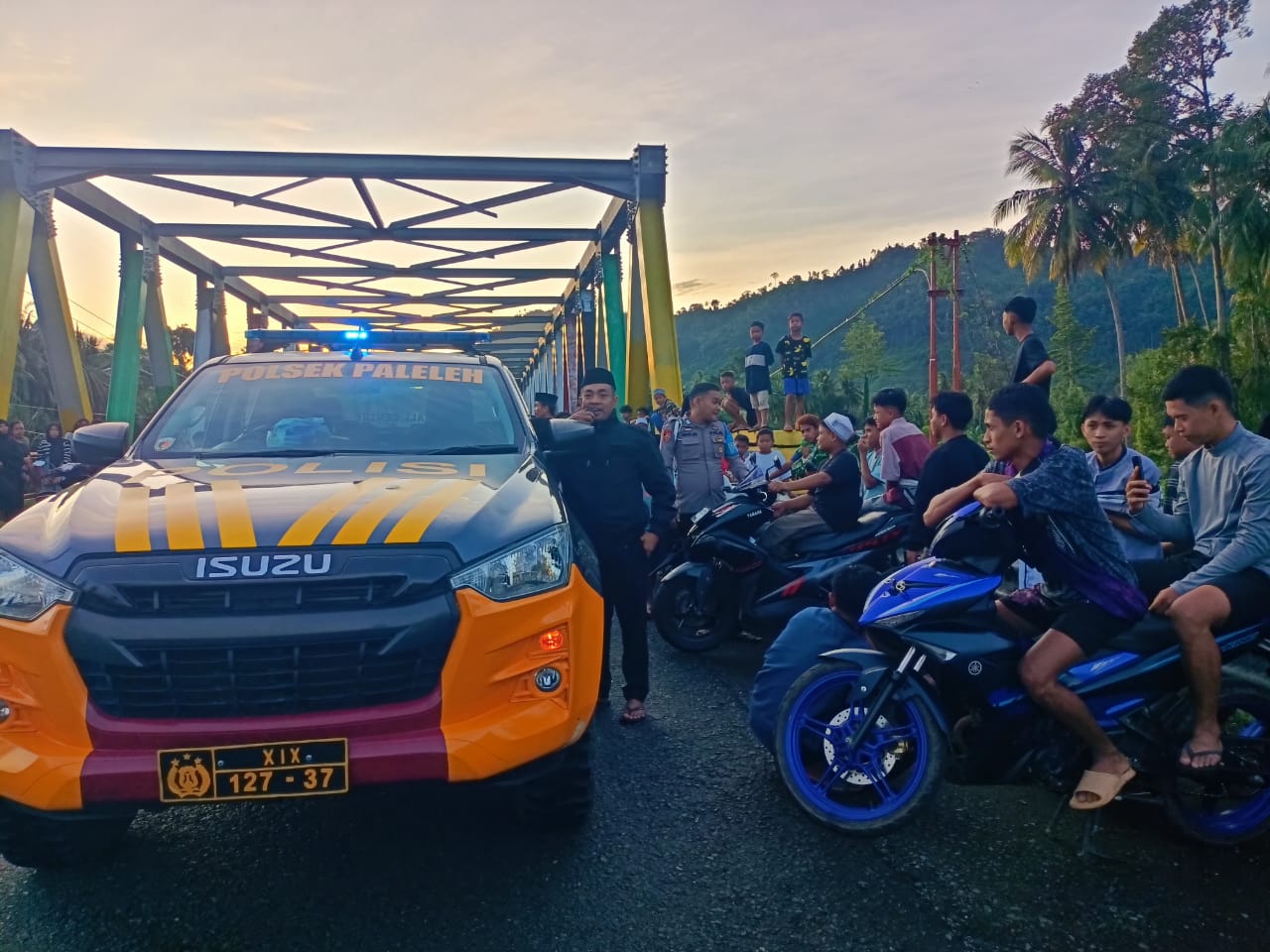 Tindaklanjuti Keluhan Warga, Polsek Paleleh Gelar Patroli Subuh Cegah Balap Liar