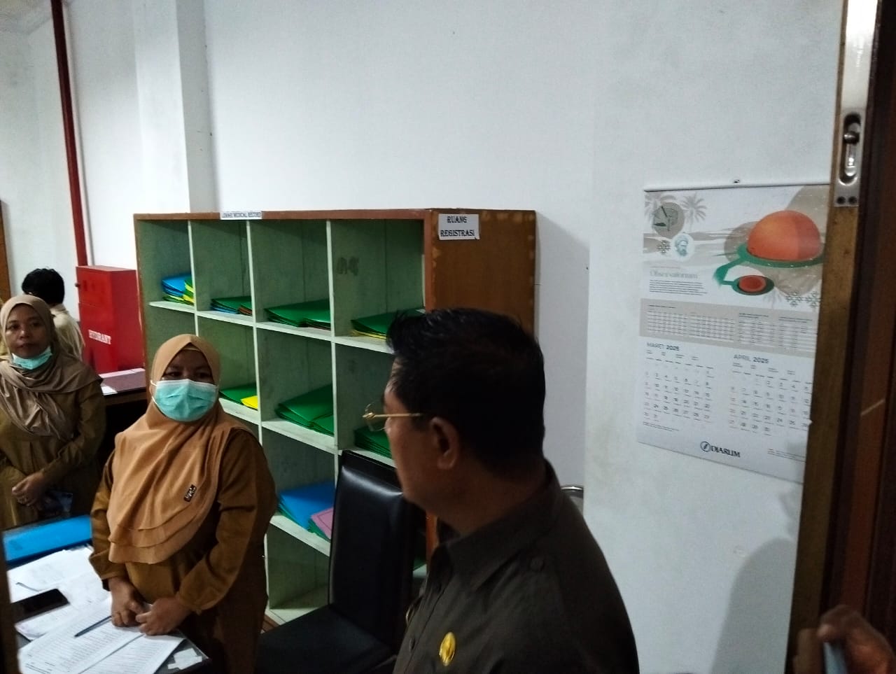 Sambangi OPD, Bupati Lombok Timur Haerul Warisin Berikan Motifasi dan Tetap Semangat Kerja di Bulan Ramadhan