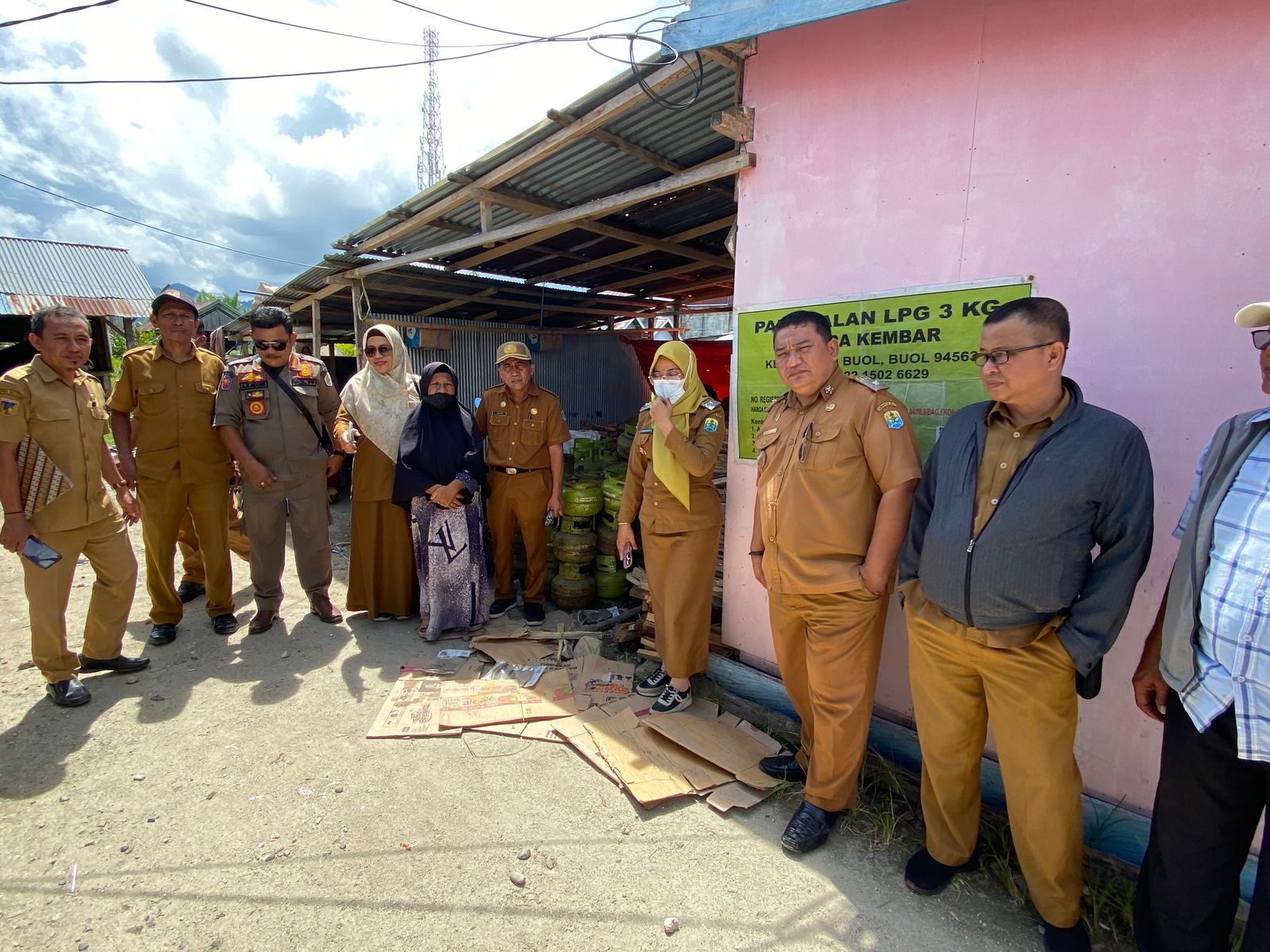 Pastikan Distribusi LPG 3kg Tepat Sasaran, Pemkab Buol Lakukan Monitoring dan Sosialisasi Soal HET