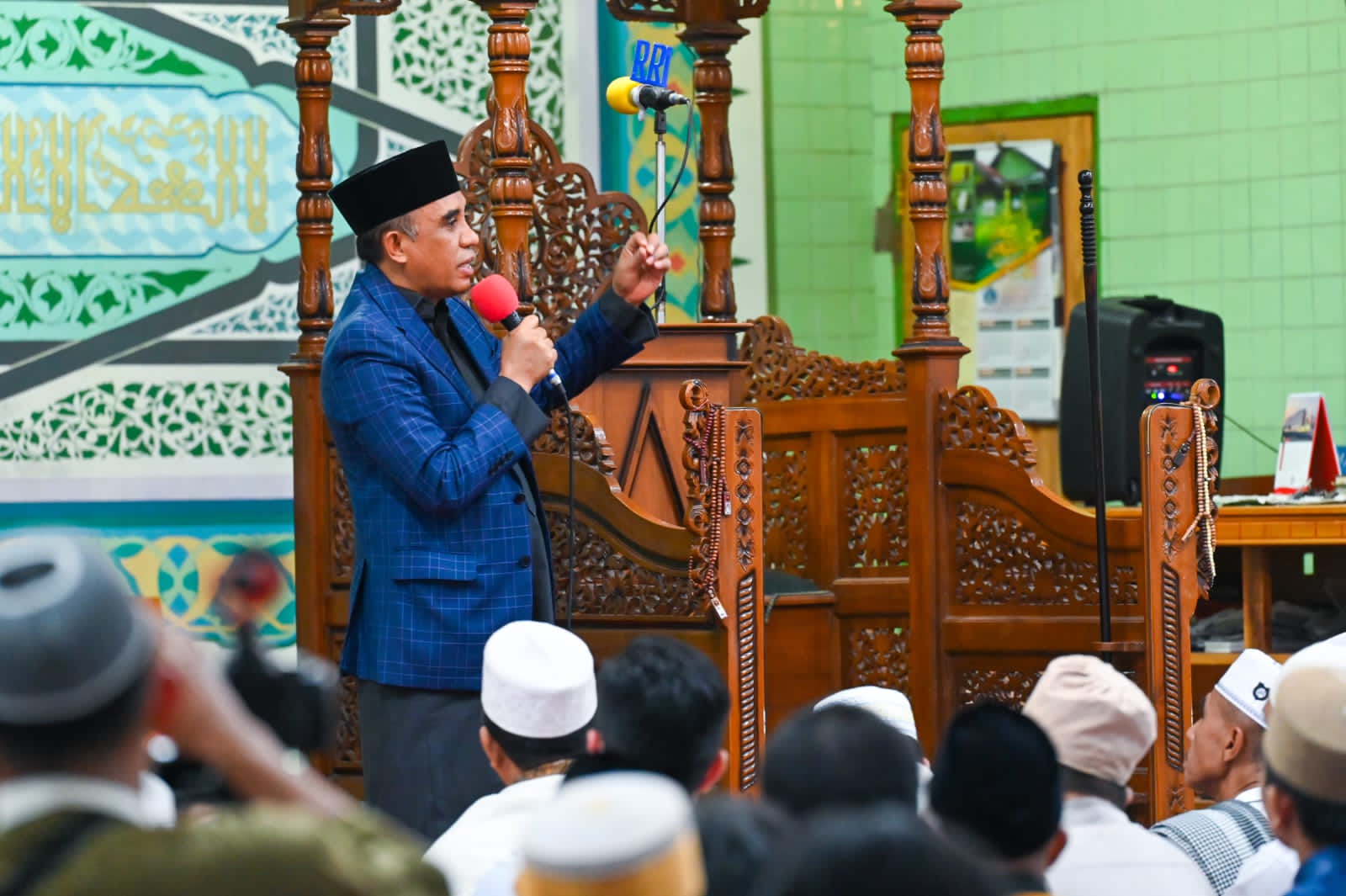 Gubernur Anwar Hafid, Safari Ramadhan di Masjid Agung Baiturrahim Lolu Palu