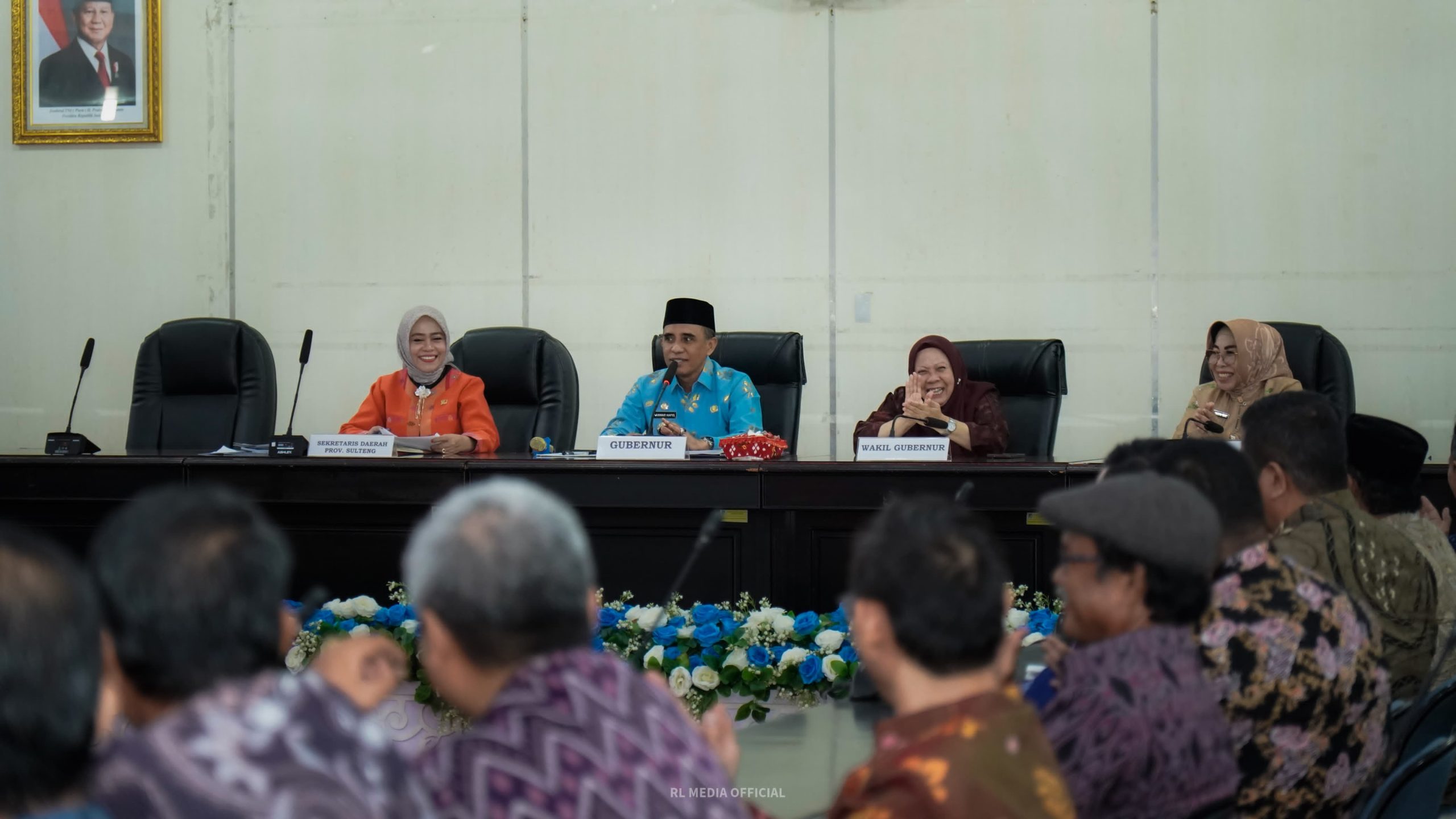 Rapat Bersama Seluruh Kepsek, Gubernur Sulteng Tegaskan Pendidikan Prioritas Utama