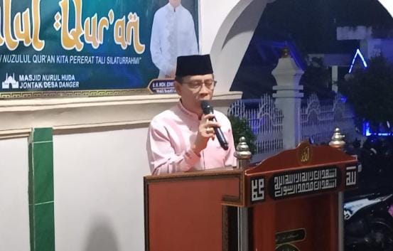 Wakil Bupati Lombok Timur Laksanakan Safari Ramadan di Masjid Nurul Huda Jontak