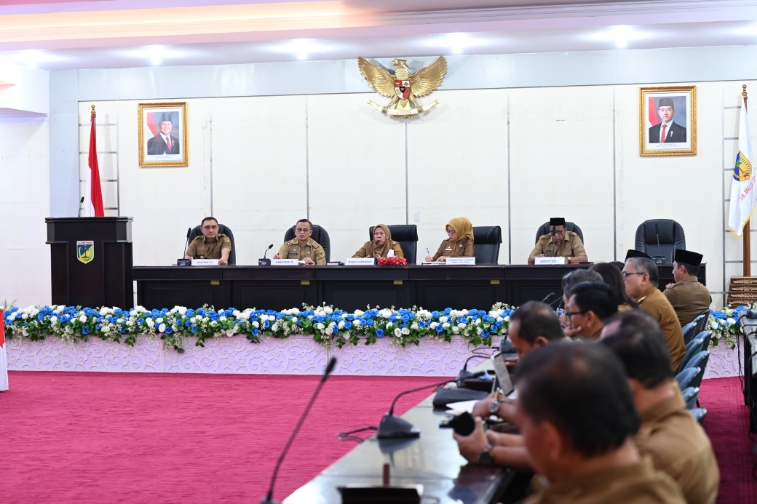 Rakor 100 Hari Masa Kerja, Wagub Sulteng: Berikan Dampak Nyata Bagi Masyarakat
