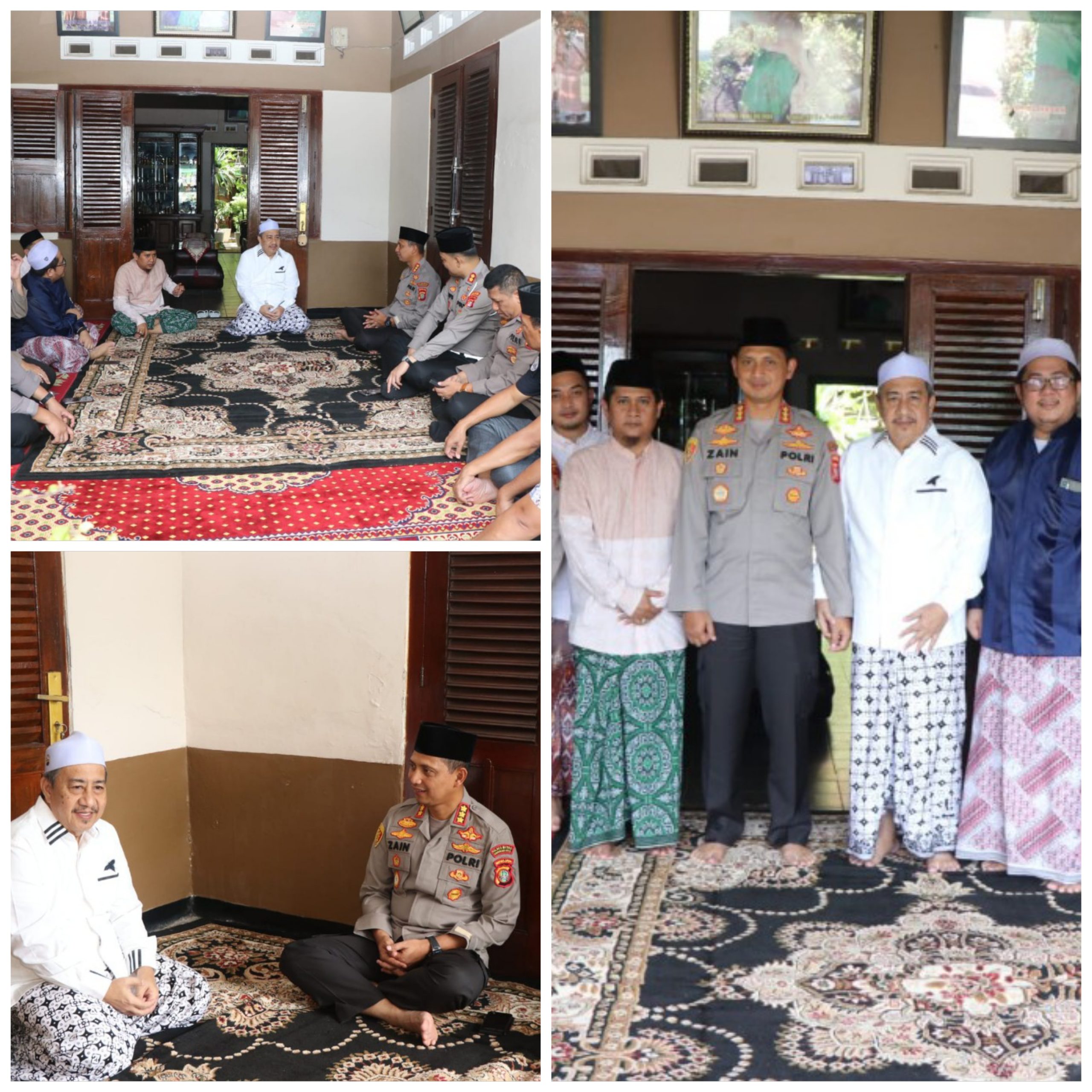 Pererat Sinergi Ulama dan Umaro, Kapolres Metro Tangerang Kota Silaturahmi ke Ponpes Alhasaniyah
