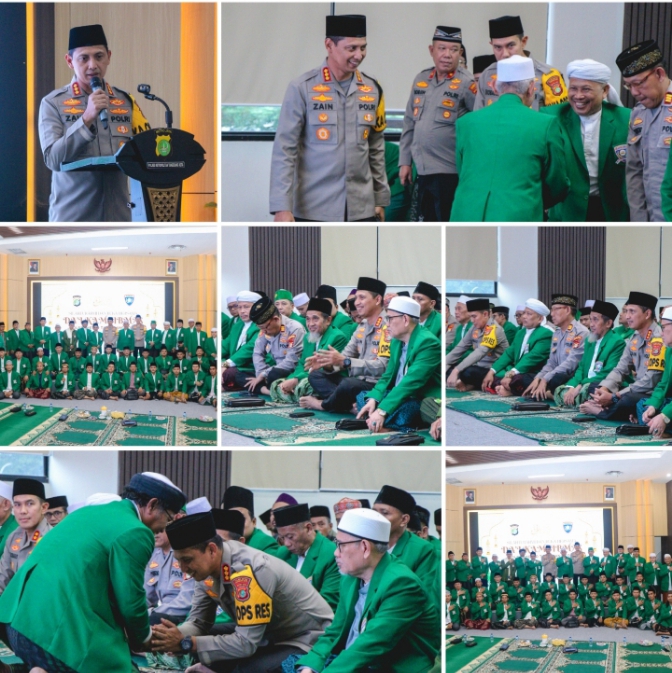 Kapolres Metro Tangerang Kota Gelar Silaturahmi dan Bukber Bersama Para Da’i Kamtibmas