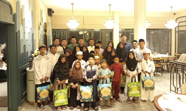 Ramadan Berkah: Bendum BPD HIPMI Gelar Bupber dan Santuni Anak Yatim