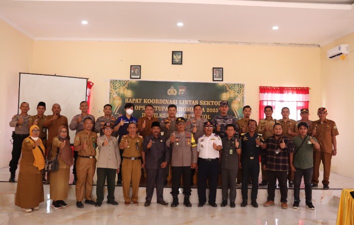 Rakor Linsek Operasi Ketupat Tinombala 2025: Perkuat Sinergi Polri-TNI dan Pemkab Buol