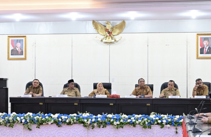 Wakil Gubernur Pimpin Rakor Persiapan HUT Ke-61 Sulteng