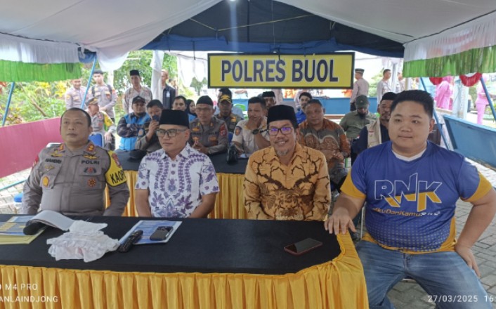 Bupati Buol Pastikan Kesiapan Pengamanan Arus Mudik Lebaran 1446 H