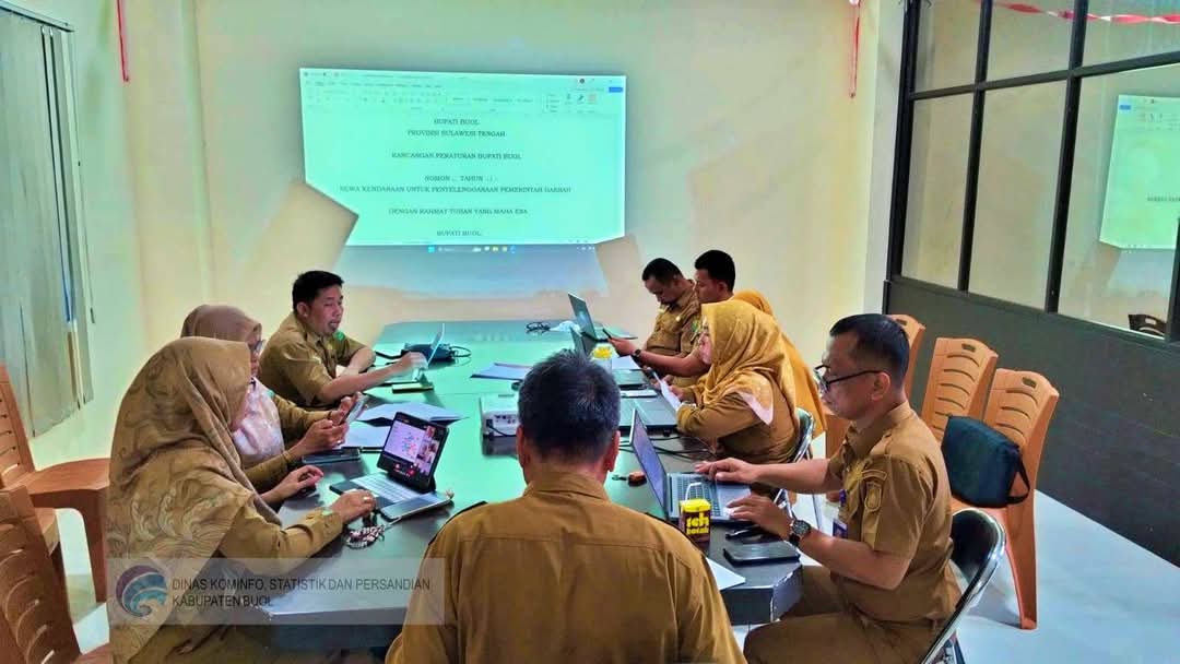 Pemkab Buol Bahas Draf Aturan Presensi ASN dan Sewa Kendaraan Dinas