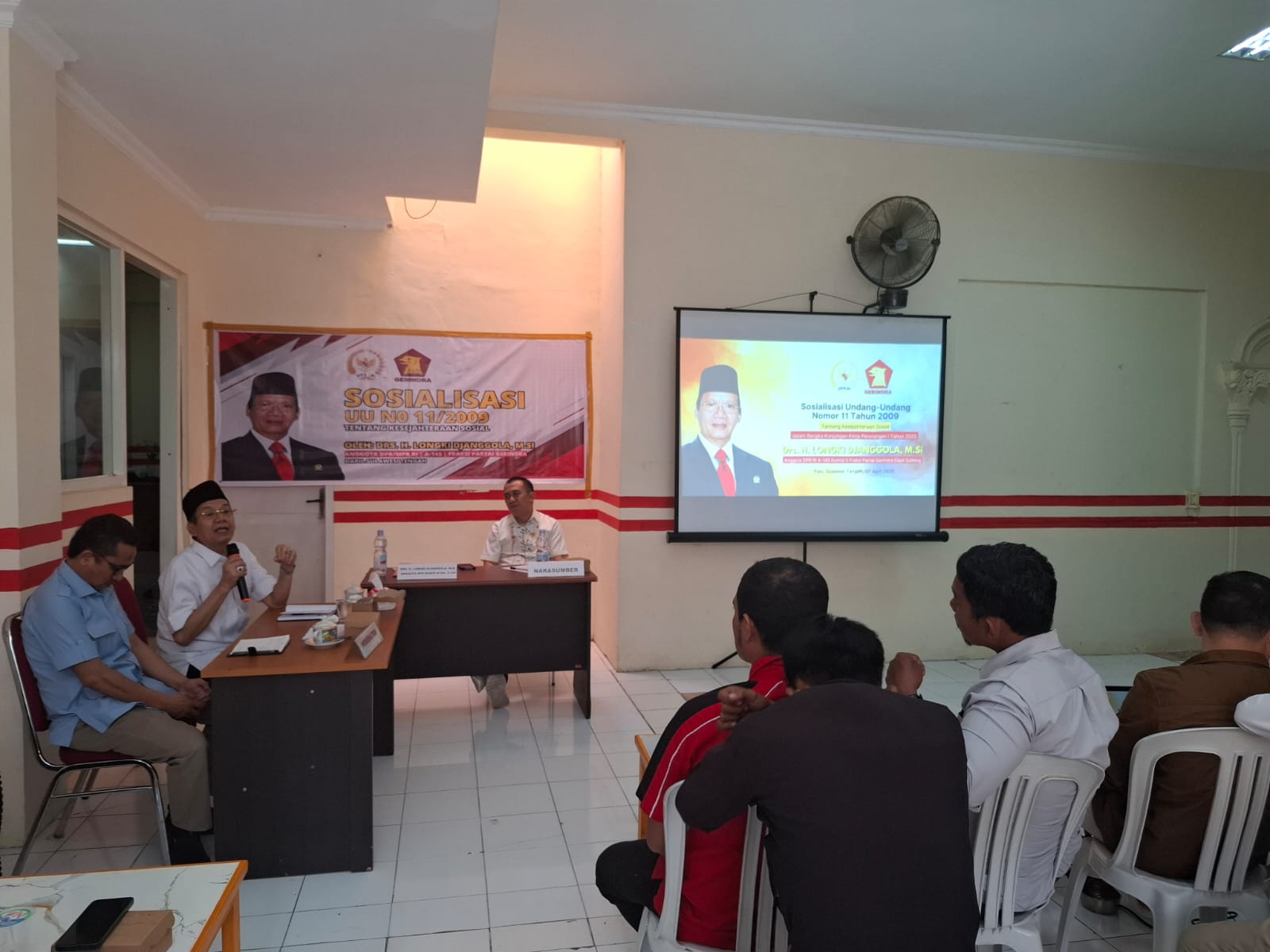 Longki Djanggola Sebut Hadirnya Negara untuk Jamin Kesejahteraan Sosial Rakyat