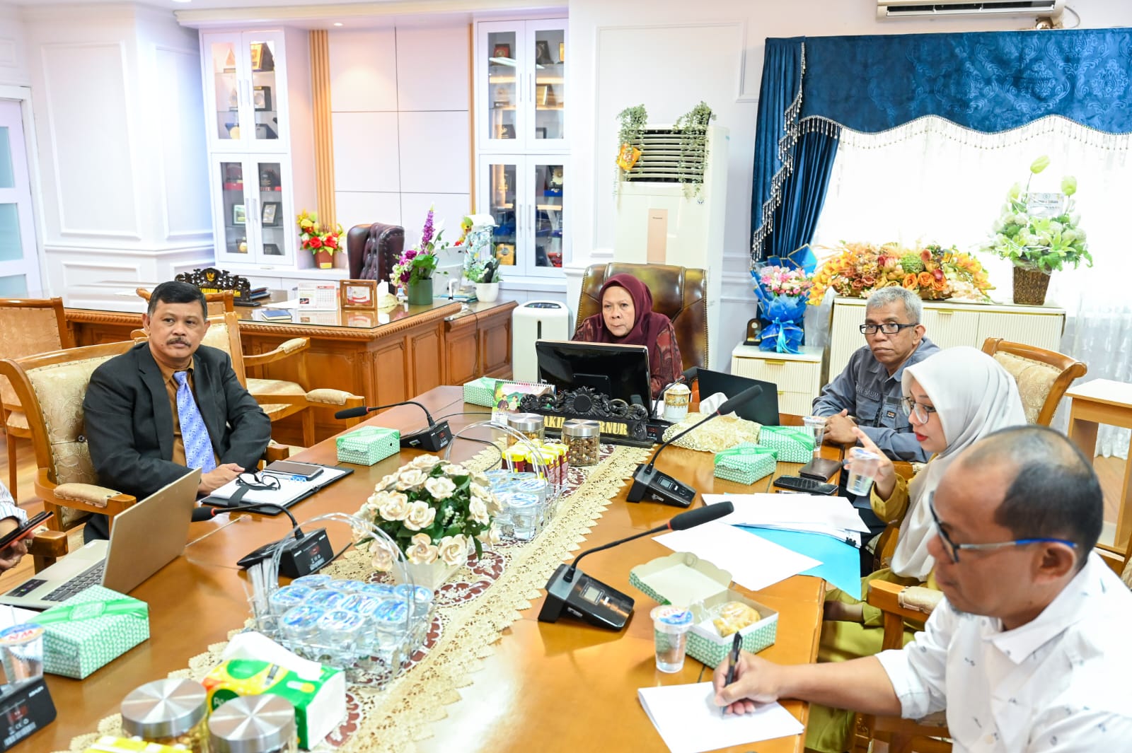 Wagub Sulteng Ikuti Rapat Pembentukan KNEKS Secara Daring