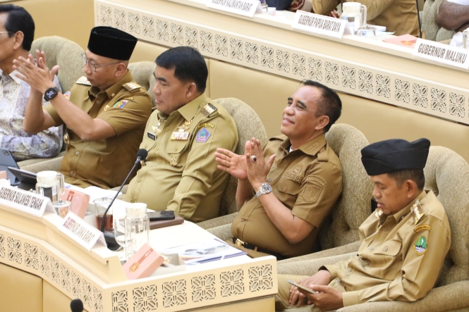Di Hadapan DPR RI, Gubernur Sulteng Dorong Revisi UU Pemda dan Perbaikan Skema DBH