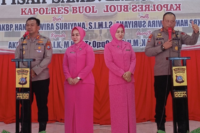 Pisah Sambut Kapolres Buol: Terimakasih dan Selamat Datang!