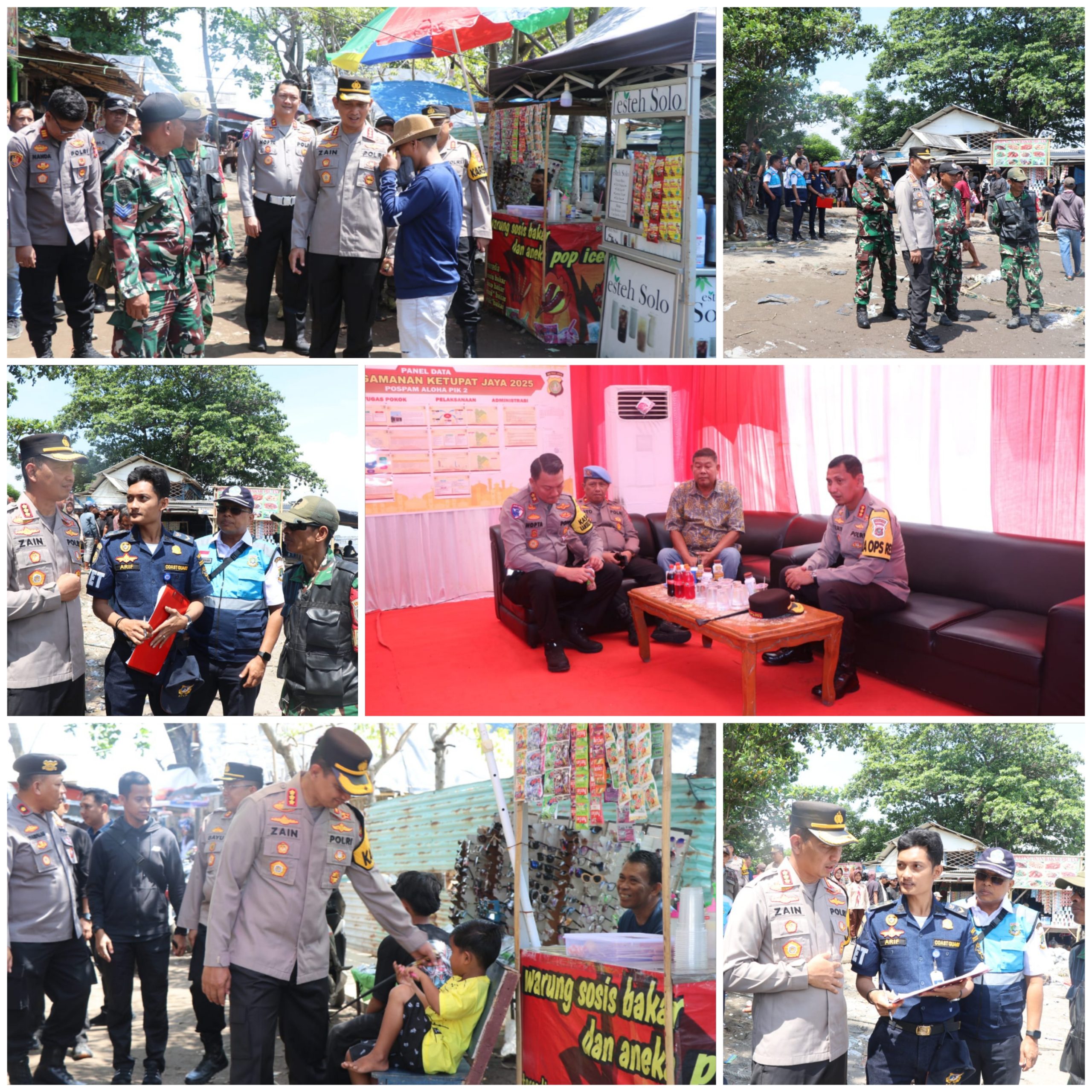 Libur Lebaran 2025, Kapolres Metro Tangerang Kota Pantau Wisata Pantai Ramai Pengunjung, Ini Pesannya