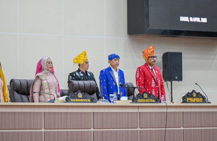 Paripurna Istimewa Sambut HUT Provinsi Sulteng Ke-61 Tahun 2025