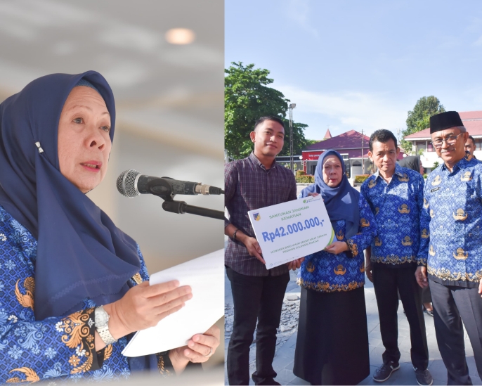 Wagub Sulteng Pimpin Upacara Harkitnas dan Berikan Santunan