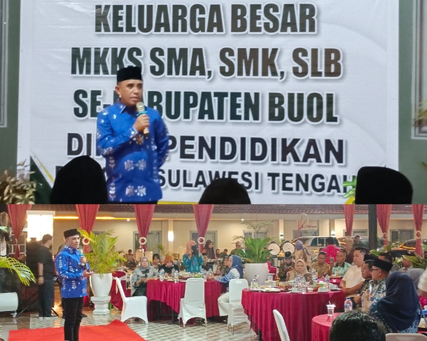 Gubernur Sulteng Serap Aspirasi Kepsek Terkait Program Berani Cerdas di Gala Dinner MKKS