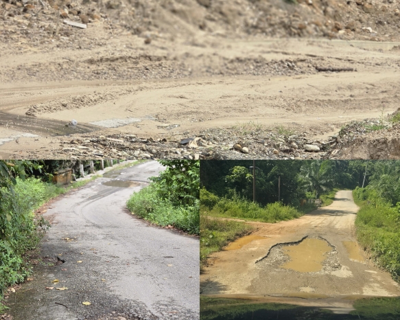 Pengendara Keluhkan Ruas Jalan Provinsi Labonu-Mepanga yang Rusak Parah
