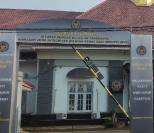 Astaga…Pasca Diberitakan Adanya Dugaan Jaringan Narkoba Dalam Lapas, Yogi Suhara Kalapas Pemuda Kelas IIA Tangerang Bungkam