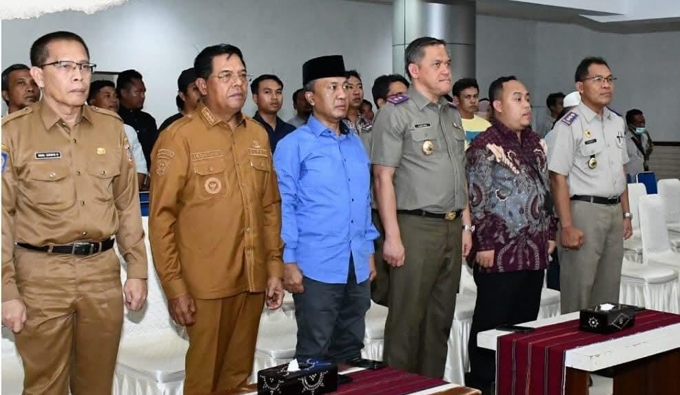 Bupati Lotim Haerul Warisin Terima Baik Kunjungan Komisi ll DPRD RI H Fauzan Sosialisasi Program Kementerian ATR/ BPN.