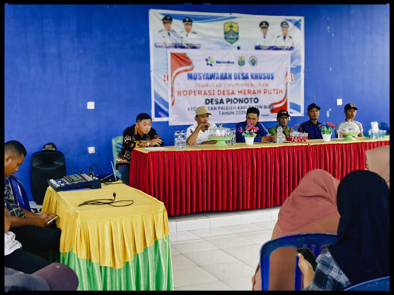 Pembentukan Koperasi Merah Putih Resmi Dilaksanakan di Desa Pionoto