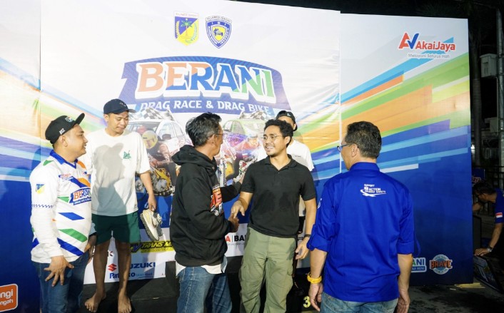BERANI DRAG Sukses Digelar, Fathur Razaq Dorong Pembalap Muda Sulteng Berprestasi