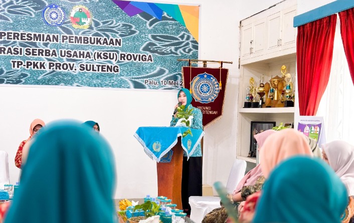 Koperasi Roviga Diresmikan, Sry Nirwanti Bahasoan: Motor Penggerak Ekonomi Keluarga
